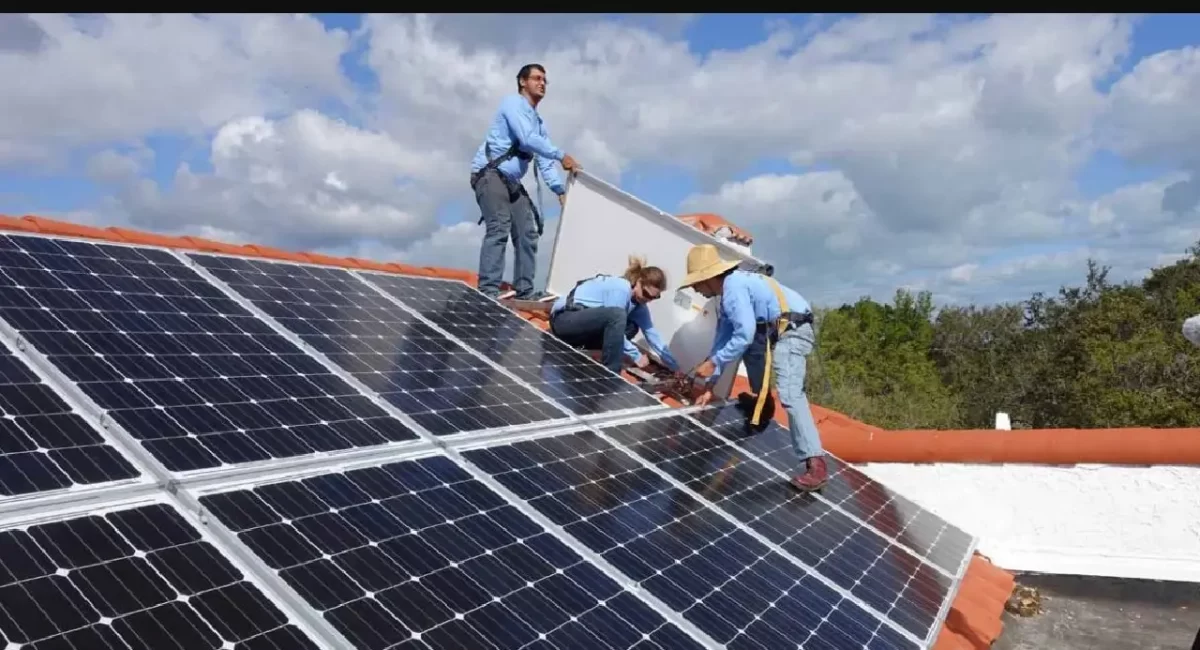 Solar Rooftop Installation